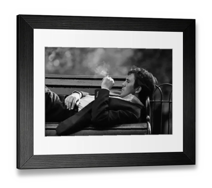 Framed Print : Actor Terence Stamp pictured in a park in London. 13th September 1962 Framed Print : Actor Terence Stamp pictured in a park in London. 13th September 1962
