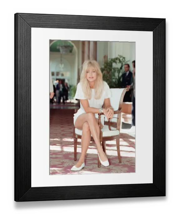 Framed Print : Deauville American Film Festival, Deauville, France, Monday 3rd September 1990