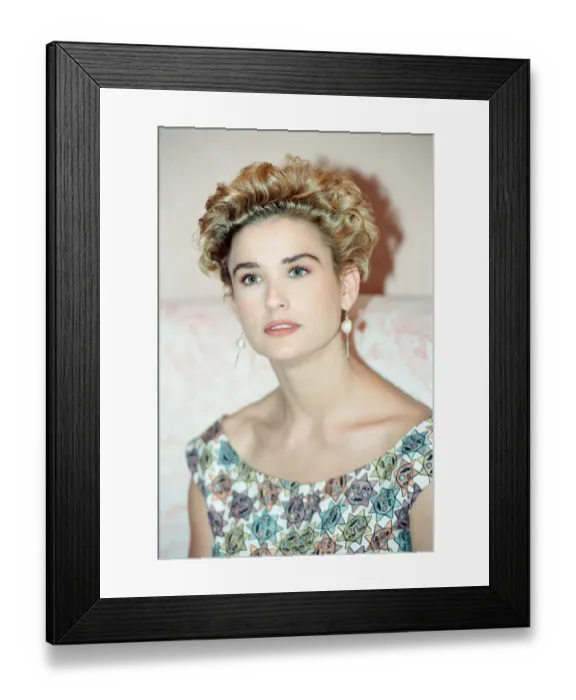 Framed Print : Deauville American Film Festival, Deauville, France, Tuesday 4th September 1990