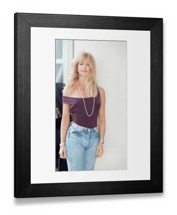 Framed Print : Deauville American Film Festival, Deauville, France, Tuesday 4th September 1990
