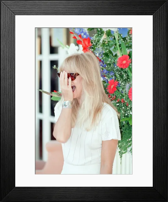 Framed Print : Deauville American Film Festival, Deauville, France, Monday 3rd September 1990