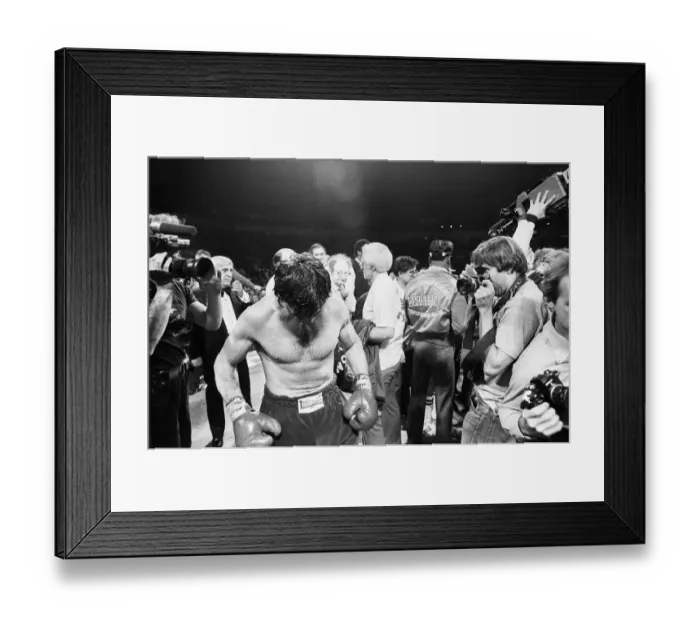 Framed Print : Tony Sibson relinquished his European and Commonwealth titles to ensure he got the right