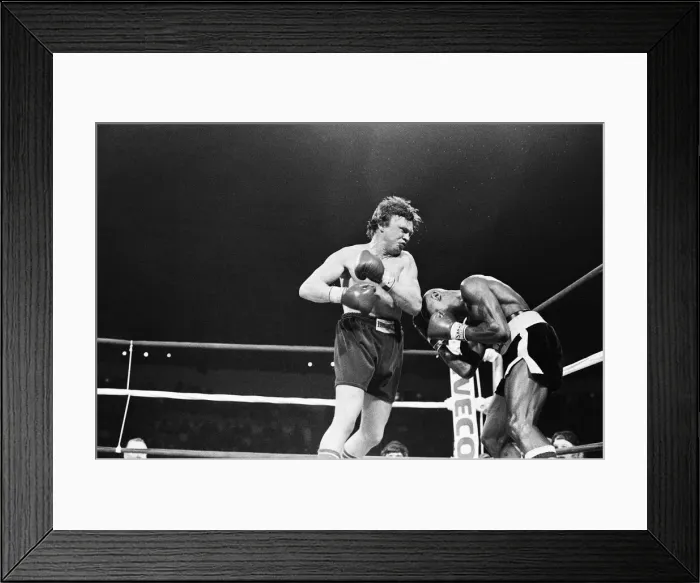 Framed Print : Tony Sibson relinquished his European and Commonwealth titles to ensure he got the right