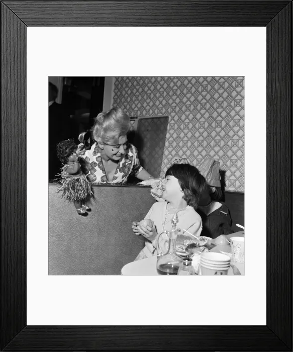 Framed Print : When 45 children from Wood Street Mission in Manchester were invited to take part in a
