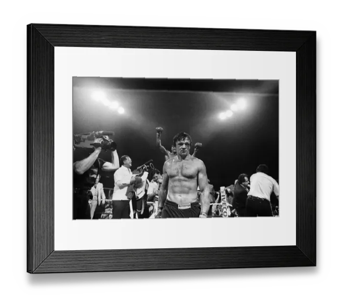 Framed Print : Tony Sibson relinquished his European and Commonwealth titles to ensure he got the right