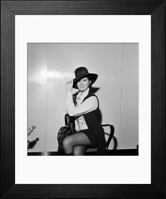 Framed Print : Barbra Streisand held a press reception this evening at the Dorchester Hotel, London Framed Print : Barbra Streisand held a press reception this evening at the Dorchester Hotel, London
