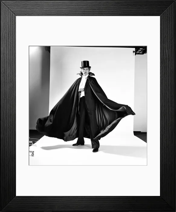 Framed Print : Actor Terence Stamp in his portrayal of Dracula. 27th July 1978 Framed Print : Actor Terence Stamp in his portrayal of Dracula. 27th July 1978