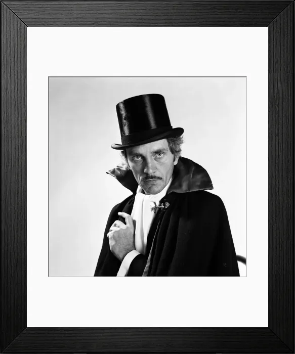 Framed Print : Actor Terence Stamp in his portrayal of Dracula. 27th July 1978 Framed Print : Actor Terence Stamp in his portrayal of Dracula. 27th July 1978