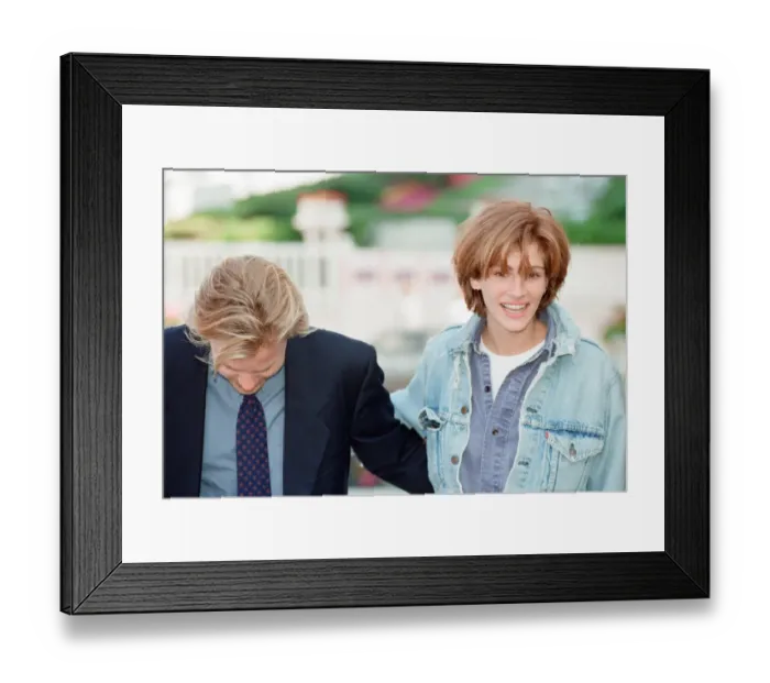 Framed Print : Deauville American Film Festival, Deauville, France, September 1990 Framed Print : Deauville American Film Festival, Deauville, France, September 1990