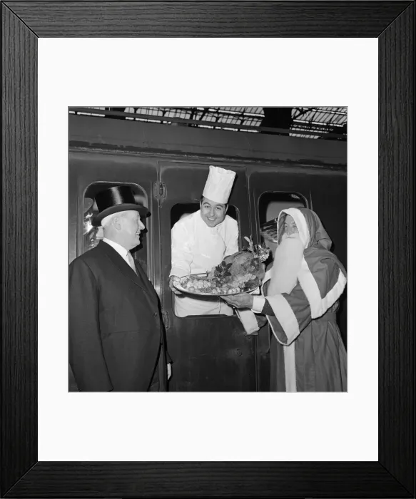 Framed Print : TURKEY TIME AT TURKEY STREET. When the 11. 44am train left Liverpool Street Framed Print : TURKEY TIME AT TURKEY STREET. When the 11. 44am train left Liverpool Street