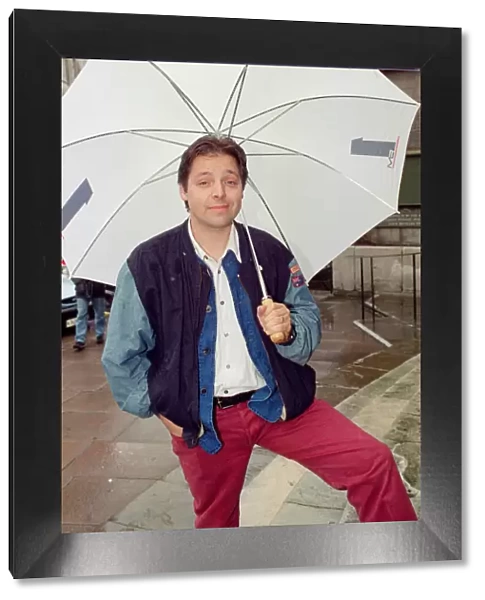 Mark Goodier, BBC Radio One DJ, pictured at the 1993 DJ line up photocall