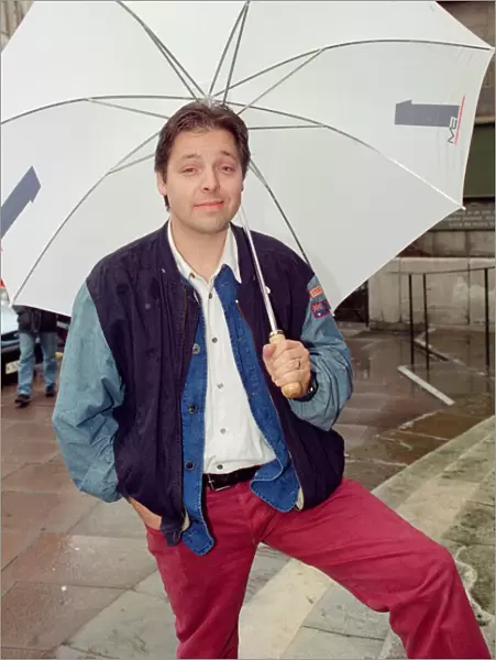 Mark Goodier, BBC Radio One DJ, pictured at the 1993 DJ line up photocall