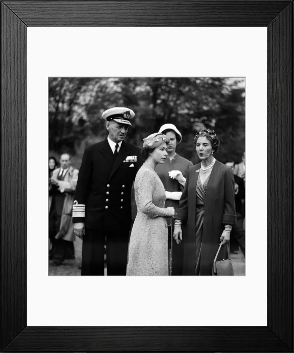 Framed Print : Queen Elizabeth II and Prince Philip, Duke of Edinburgh visit to Denmark Framed Print : Queen Elizabeth II and Prince Philip, Duke of Edinburgh visit to Denmark