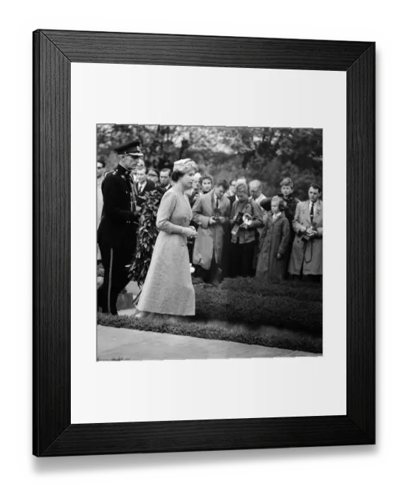 Framed Print : Queen Elizabeth II and Prince Philip, Duke of Edinburgh visit to Denmark Framed Print : Queen Elizabeth II and Prince Philip, Duke of Edinburgh visit to Denmark
