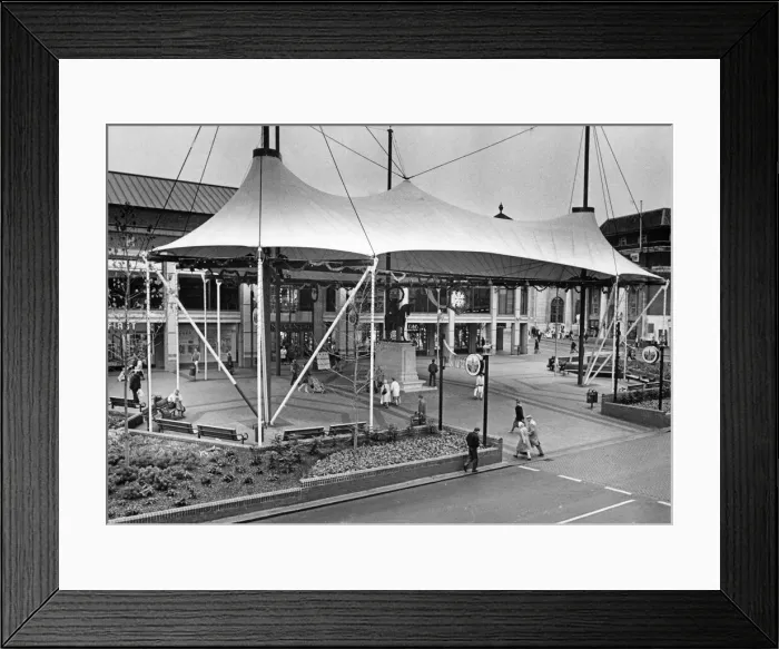Framed Print : The Cathedral Lanes Shopping Centre in Coventry, Midlands, England Framed Print : The Cathedral Lanes Shopping Centre in Coventry, Midlands, England