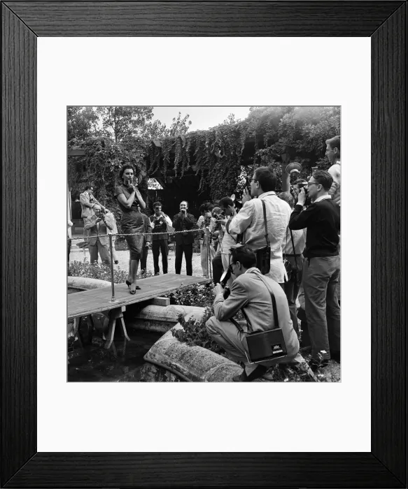 Framed Print : Sophia Loren at the Venice Film Festival. September 1958 Framed Print : Sophia Loren at the Venice Film Festival. September 1958