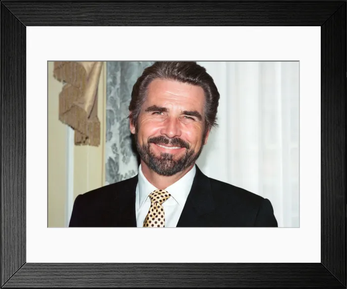 Framed Print : The stars of Voice from the Heart'in London. James Brolin. 12th July 1988
