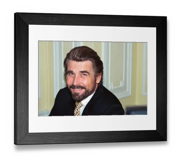 Framed Print : The stars of Voice from the Heart'in London. James Brolin. 12th July 1988