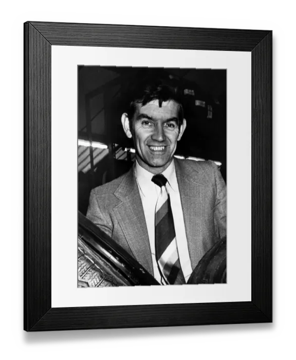Framed Print : Former Walsall FC footballer Tony Richards. 24th November 1974