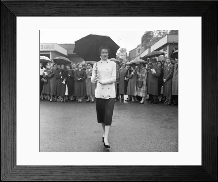 Framed Print : The hand knitting wool firm Mandel holding a mannequin parade in Ludgate Gardens Framed Print : The hand knitting wool firm Mandel holding a mannequin parade in Ludgate Gardens