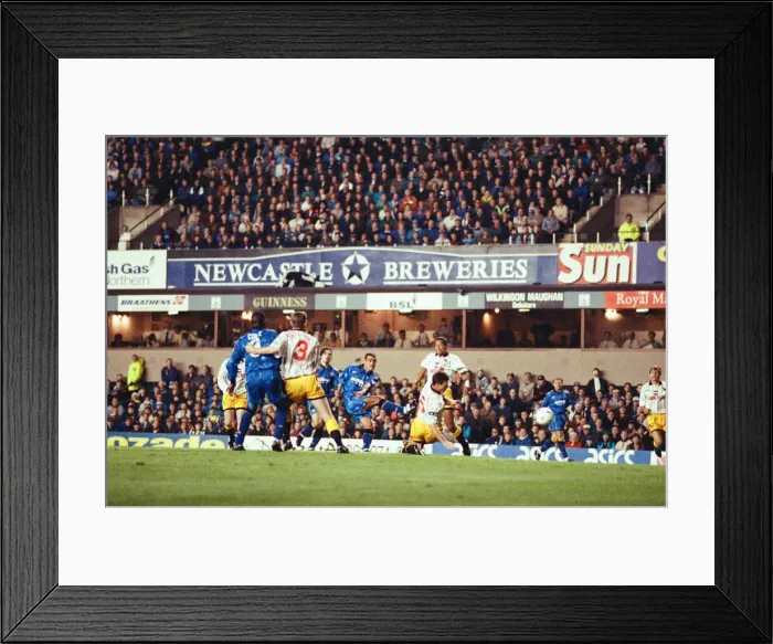 Framed Print : English Premier League match at St James Park. Newcastle United 4 - 2 Sheffield Wednesday Framed Print : English Premier League match at St James Park. Newcastle United 4 - 2 Sheffield Wednesday