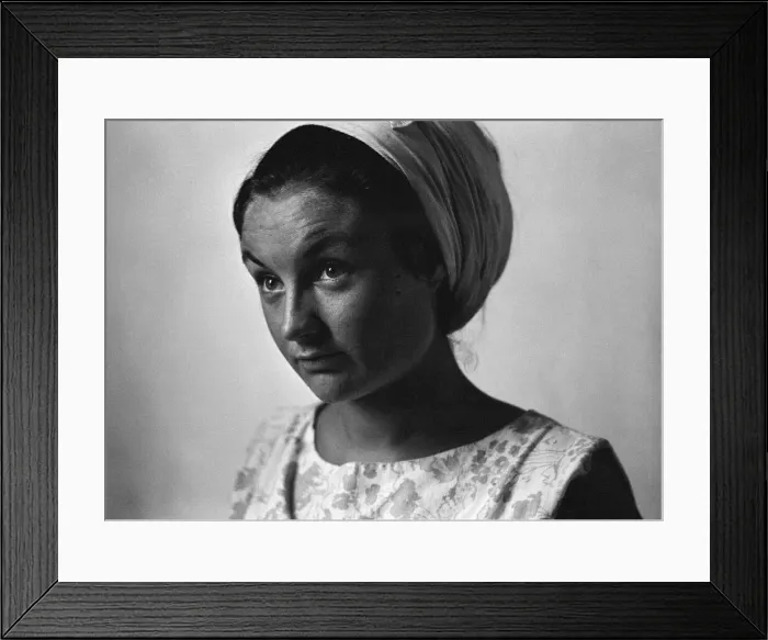 Framed Print : Angela Wallace, British volunteer with the United Nations, aged 21 from Ayr, Scotland Framed Print : Angela Wallace, British volunteer with the United Nations, aged 21 from Ayr, Scotland