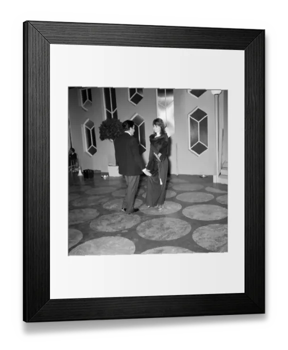 Framed Print : Sophia Loren and Peter Sellers in a scene from the film The Millionairess