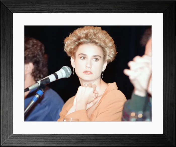Framed Print : Deauville American Film Festival, Deauville, France, September 1990