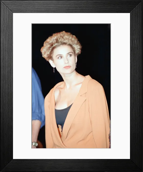 Framed Print : Deauville American Film Festival, Deauville, France, September 1990