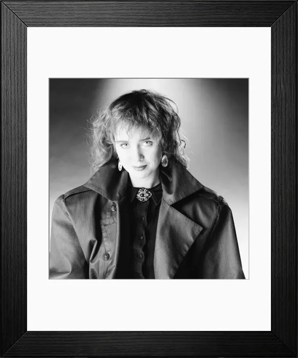 Framed Print : Lysette Anthony, British actress will be starring in new Dutch film Zoeken naar Eileen
