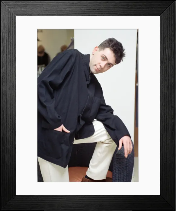 Framed Print : English-born Irish stand-up comedian, Sean Hughes. 7th February 1994 Framed Print : English-born Irish stand-up comedian, Sean Hughes. 7th February 1994