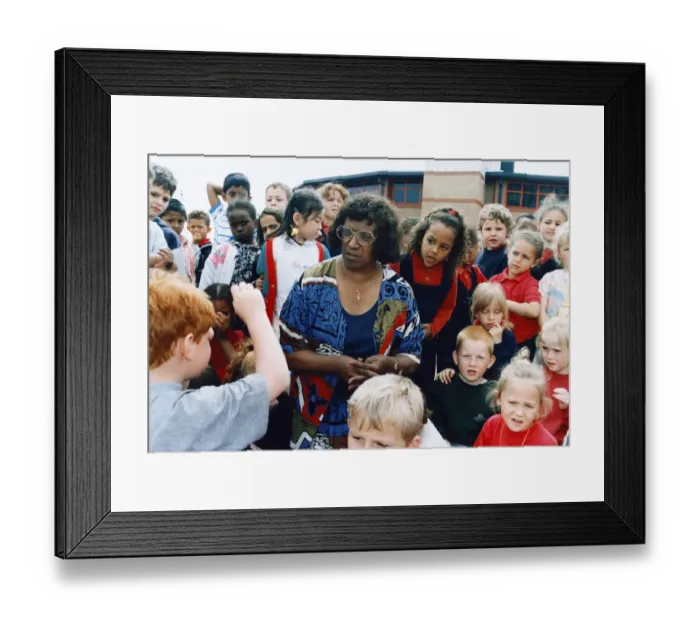 Framed Print : Betty Campbell was a community activist and Wales first black head teacher Framed Print : Betty Campbell was a community activist and Wales first black head teacher