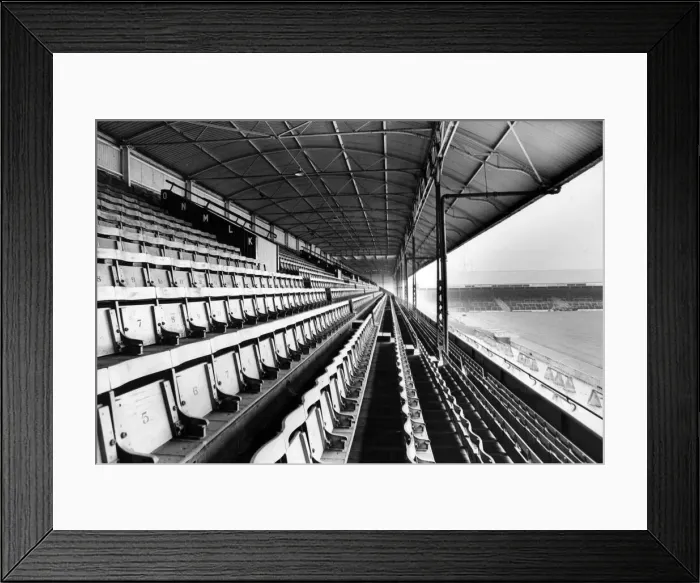 Framed Print : St James Park football stadium in Newcastle upon Tyne