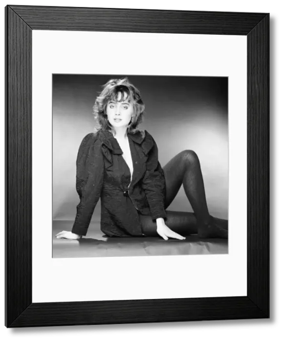 Framed Print : Lysette Anthony, British actress aged 20 years old, stars in new fantasy film Krull Framed Print : Lysette Anthony, British actress aged 20 years old, stars in new fantasy film Krull