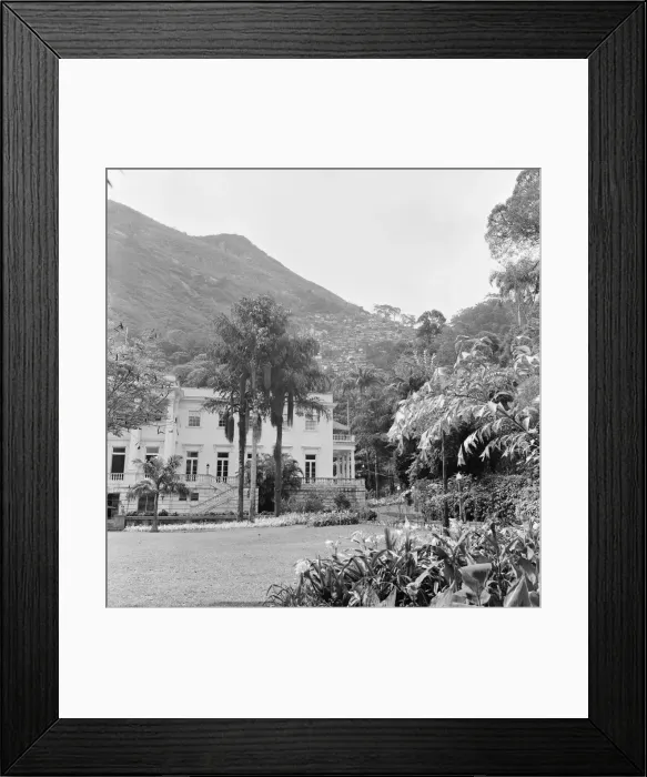Framed Print : The British Ambassadors Residence, Rio de Janeiro, Brazil, 24th October 1968 Framed Print : The British Ambassadors Residence, Rio de Janeiro, Brazil, 24th October 1968