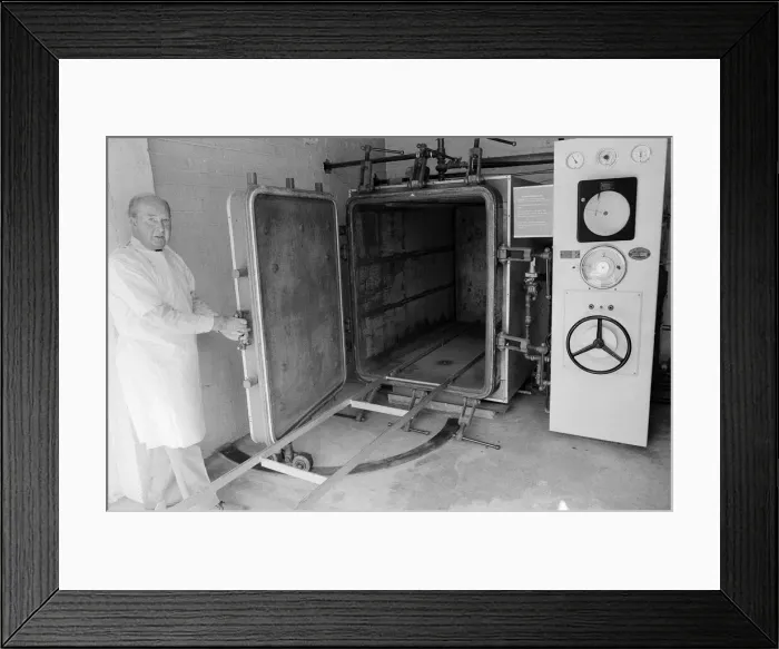 Framed Print : Catherine-de-Barnes Isolation Hospital, which is on constant stand-by to deal with Framed Print : Catherine-de-Barnes Isolation Hospital, which is on constant stand-by to deal with
