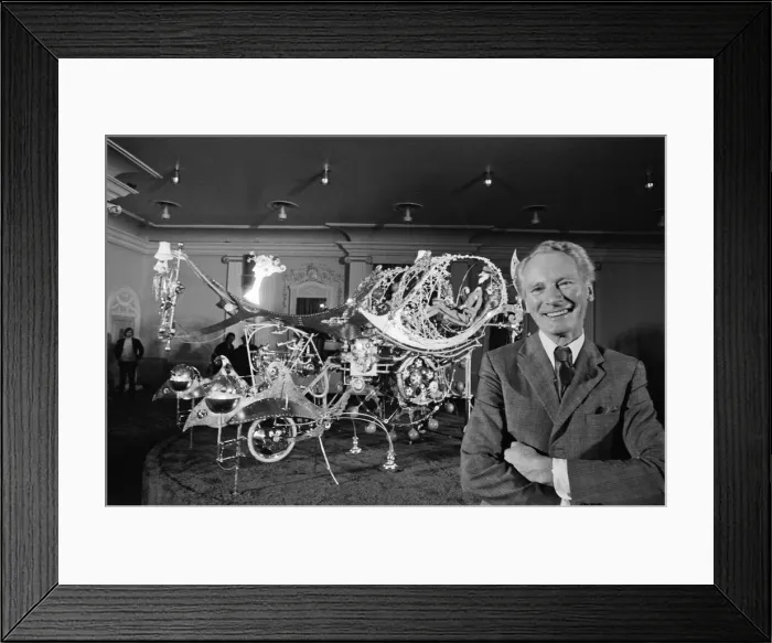 Framed Print : Frederick Rowland Emett OBE, known as Rowland Emett, was an English cartoonist Framed Print : Frederick Rowland Emett OBE, known as Rowland Emett, was an English cartoonist