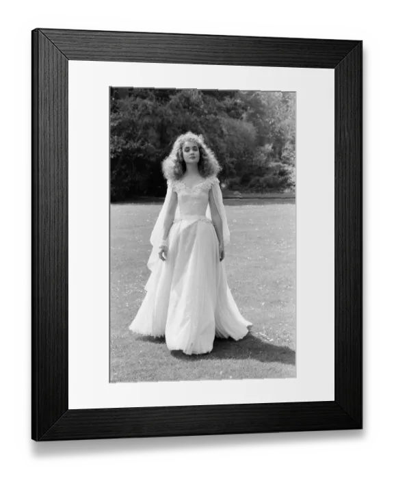 Framed Print : Lysette Anthony, British actress aged 18 years old, on set of new film Krull Framed Print : Lysette Anthony, British actress aged 18 years old, on set of new film Krull