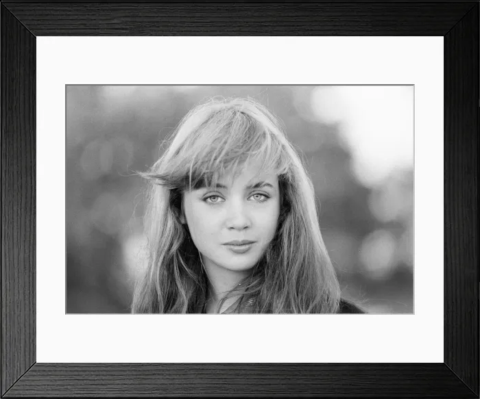 Framed Print : Lysette Anthony, British actress, aged 17 years old, October 1980