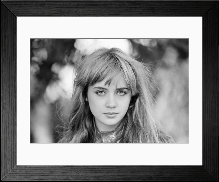 Framed Print : Lysette Anthony, British actress, aged 17 years old, October 1980 Framed Print : Lysette Anthony, British actress, aged 17 years old, October 1980