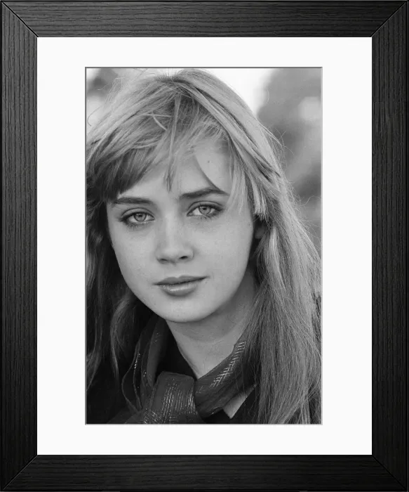 Framed Print : Lysette Anthony, British actress, aged 17 years old, October 1980
