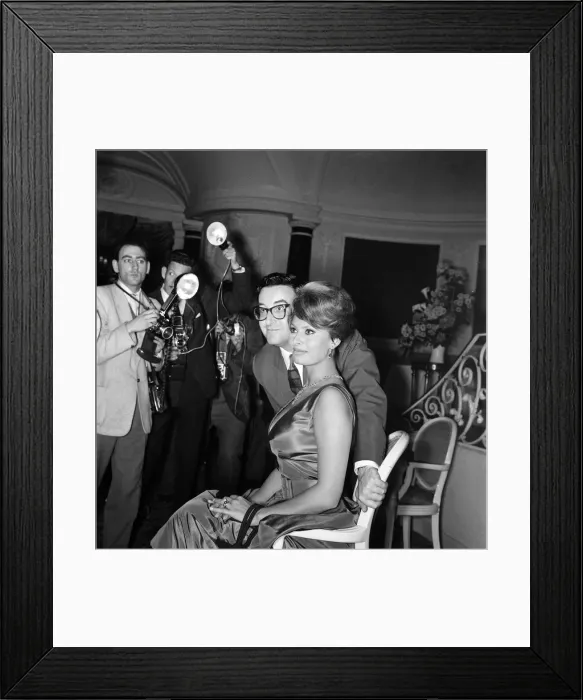 Framed Print : Sophia Loren with Peter Sellers. They will be starring together in the Dimitri de Framed Print : Sophia Loren with Peter Sellers. They will be starring together in the Dimitri de