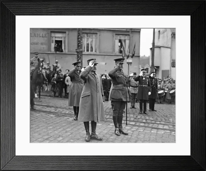 Framed Print : Homecoming of the Unknown Warrior. Boulogne Framed Print : Homecoming of the Unknown Warrior. Boulogne