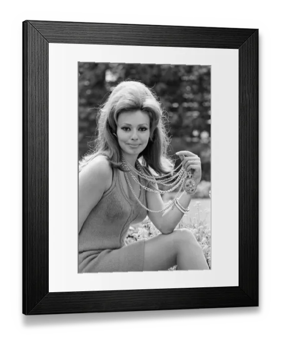 Framed Print : Claudie Lange, Belgian actress and model, photo-call ahead of new film, Crossplot Framed Print : Claudie Lange, Belgian actress and model, photo-call ahead of new film, Crossplot