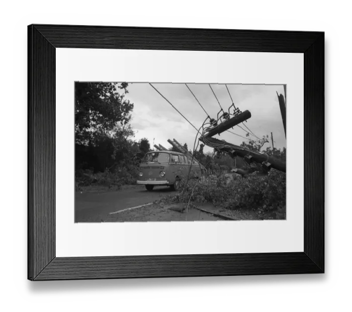 Framed Print : The Great Storm of 1987 - The night of the 15th-16th October - Stories from the Surrey Framed Print : The Great Storm of 1987 - The night of the 15th-16th October - Stories from the Surrey