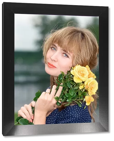 Actress Lysette Anthony. 10th July 1990