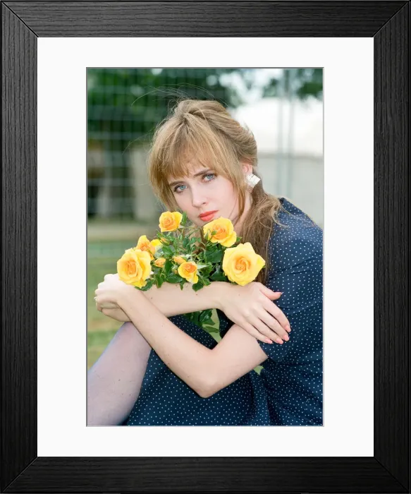 Framed Print : Actress Lysette Anthony. 10th July 1990