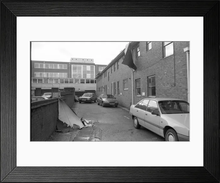 Framed Print : The Great Storm of 1987 - The night of the 15th-16th October - Stories from the Surrey
