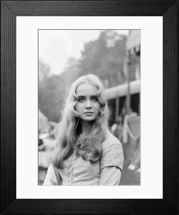 Framed Print : Lysette Anthony, British actress aged 17 years old, on set of new television film Ivanhoe Framed Print : Lysette Anthony, British actress aged 17 years old, on set of new television film Ivanhoe