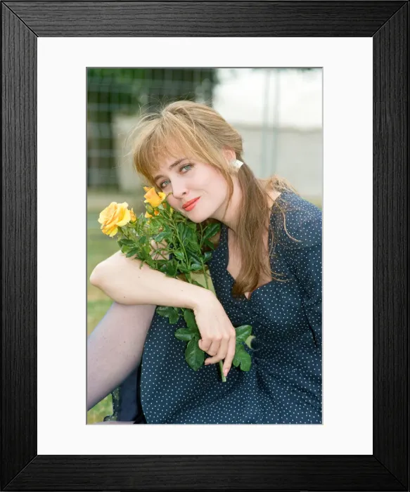 Framed Print : Actress Lysette Anthony. 10th July 1990 Framed Print : Actress Lysette Anthony. 10th July 1990